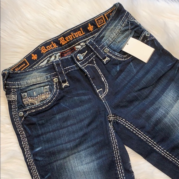 Rock Revival Henna Embellished Skinny Jeans - Picture 4 of 6